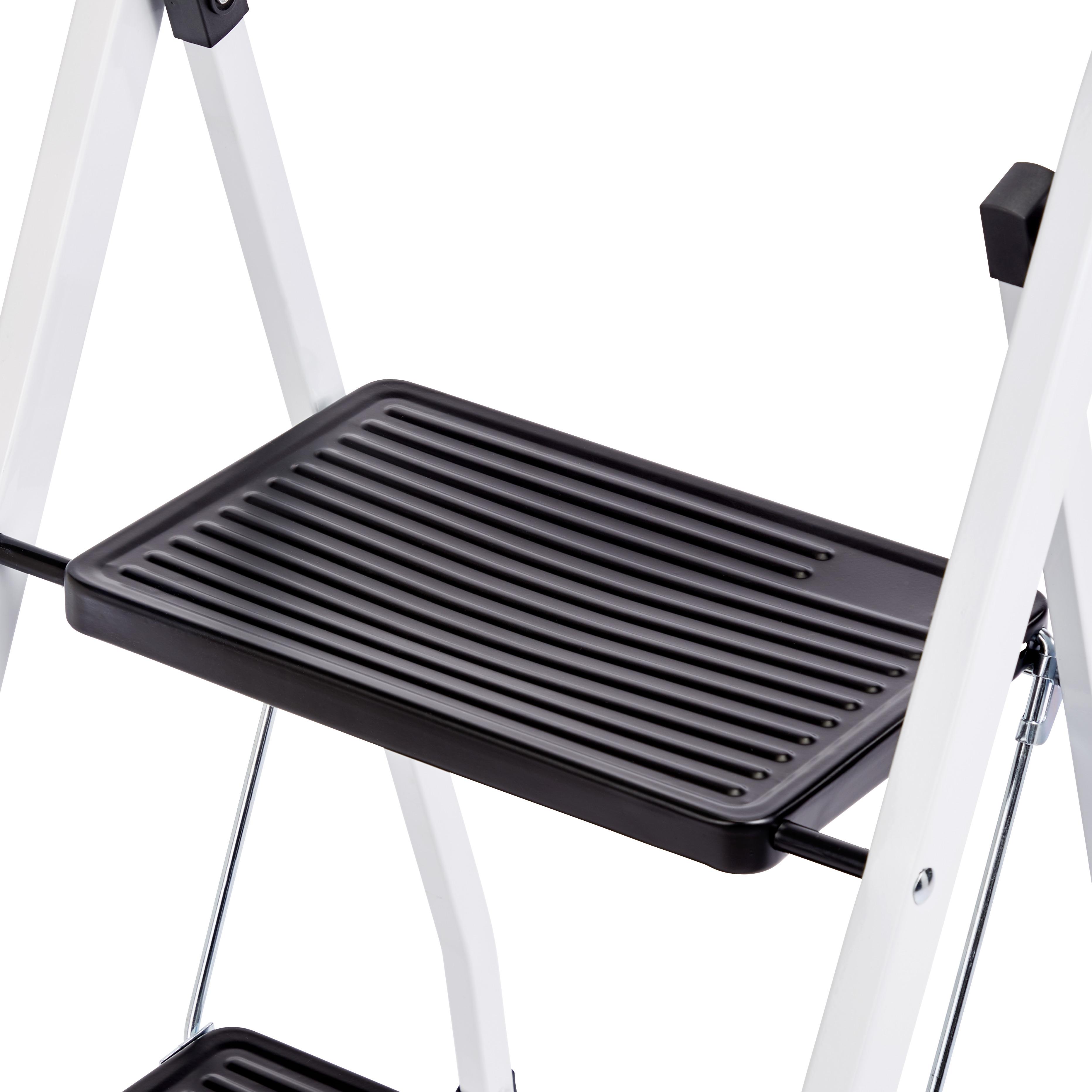 Összecsukható Fellépő Hagen *top Ár* - fekete/fehér, műanyag/fém (46,5/81/54cm) - Best Price
