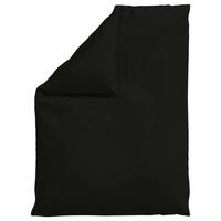 BETTDECKENBEZUG KNITTED JERSEY - Schwarz, Basics, Textil (155/220cm) - Schlafgut