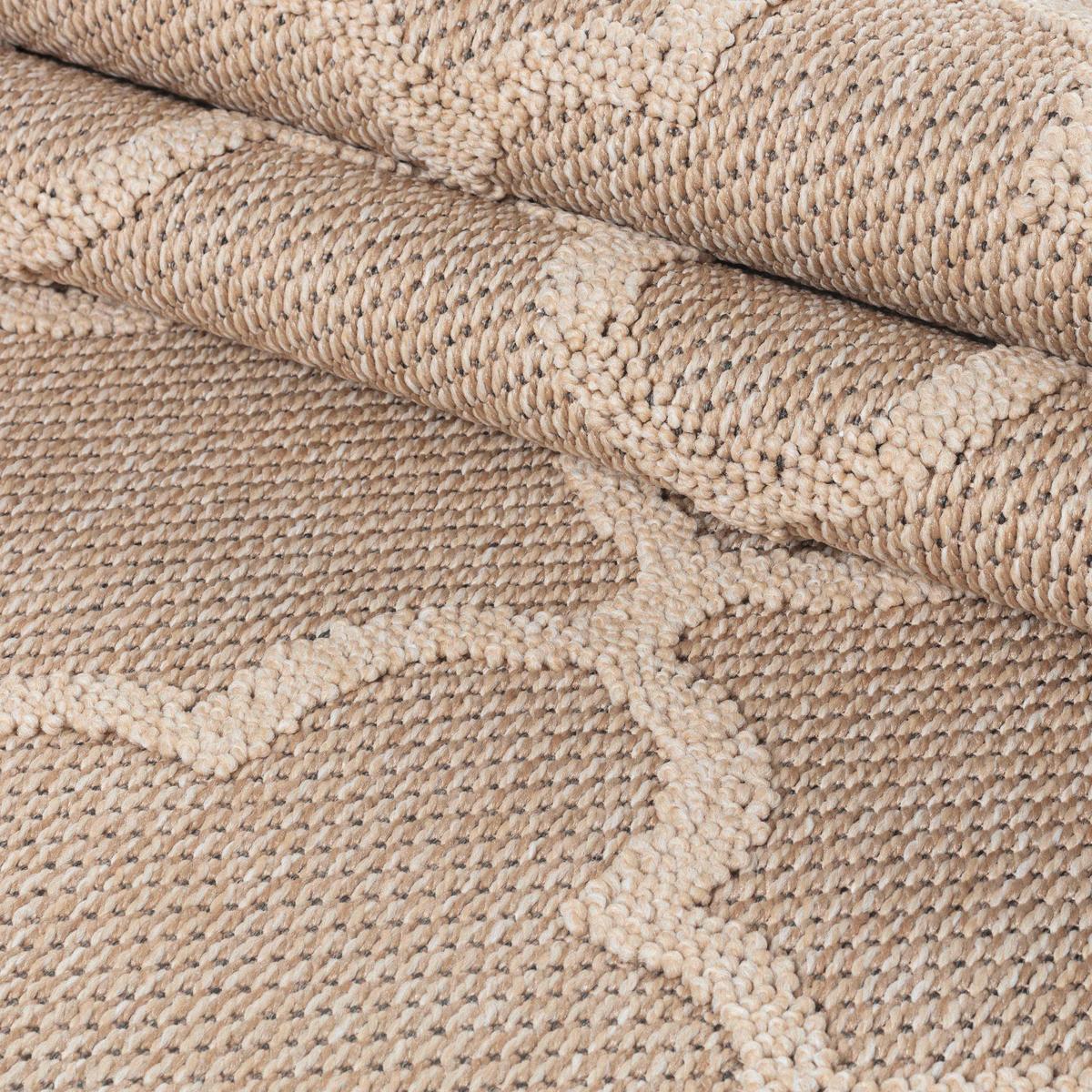 Outdoorteppich Patara - Beige, Design, Textil (240/340cm) - Novel