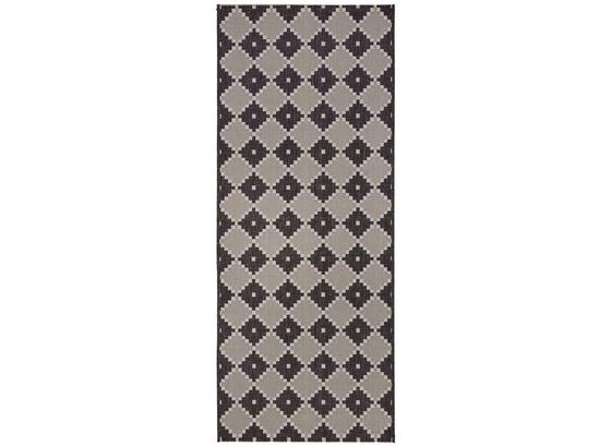 Hladko Tkaný Koberec Phoenix 2 - sivá/antracitová, Moderný, textil (80/200cm) - Modern Living Hladko Tkaný Koberec Phoenix 2 - sivá/antracitová, Moderný, textil (80/200cm) - Modern Living