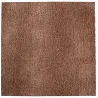 Teppichfliese Orange Marmaris 50x50 cm Florhöhe 3 mm - Orange, Basics, Textil (50/50cm)