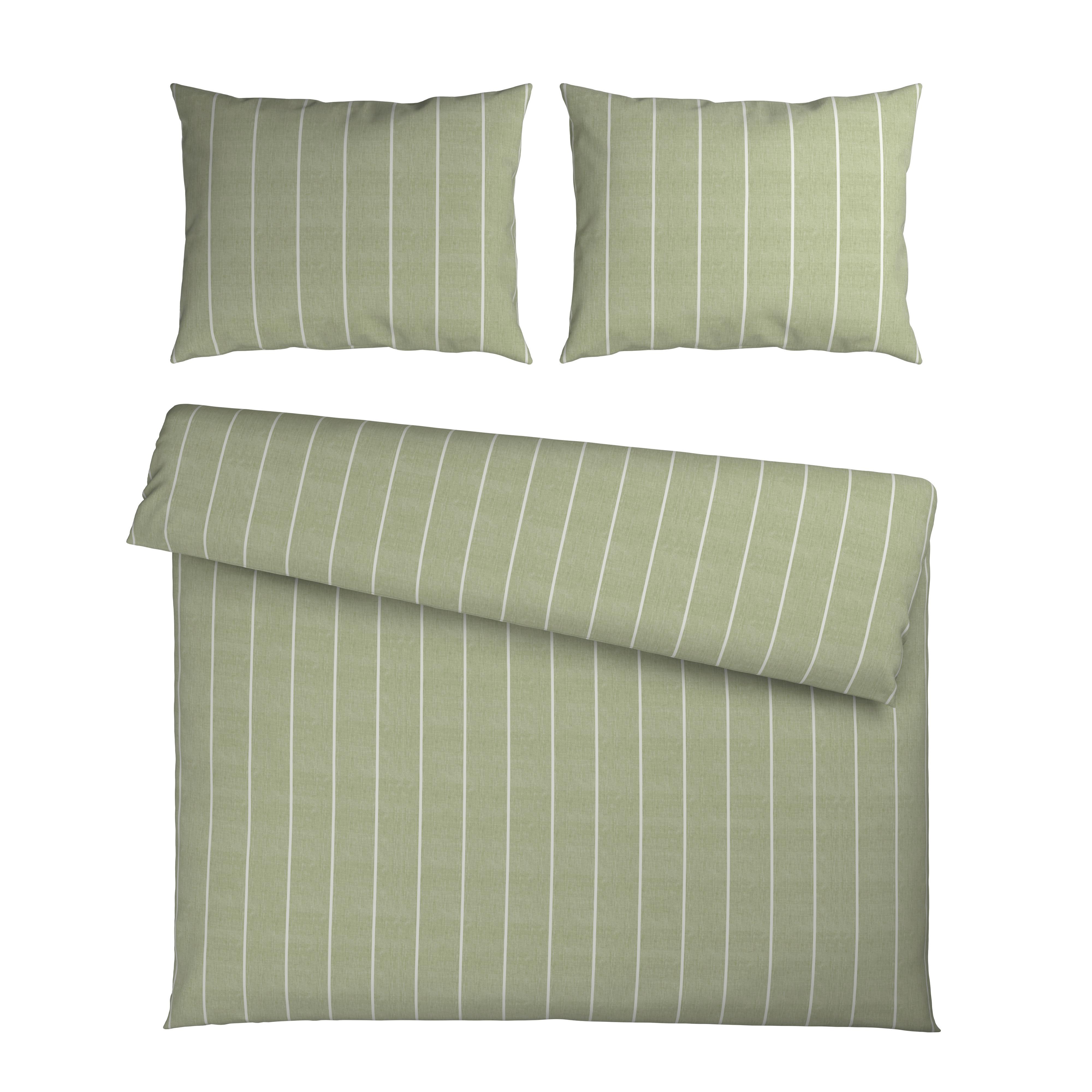 POVLEČENÍ TYLINE XXL - šalvějově zelená, Moderní, textil (220/200cm) - Mömax