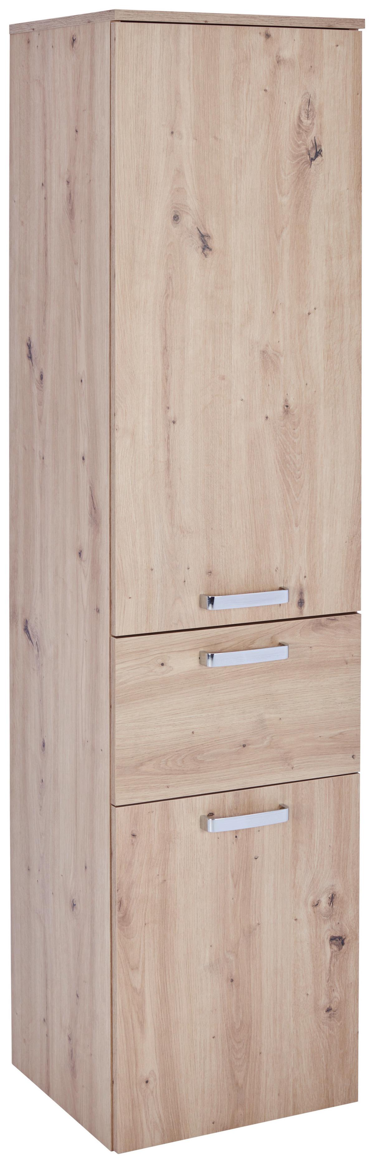 Hochschrank Fresh 240-C-04014 Hs - Weiß/Eiche Artisan, KONVENTIONELL, Holzwerkstoff (40/168,5/38,5cm) - Ondega