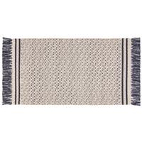 Teppich Vorleger Blau Iman 70x120 cm - Blau, MODERN, Textil (70/120cm) - Ondega