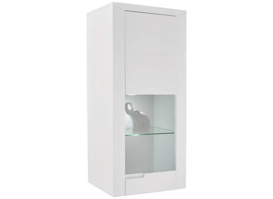 Závesná Vitrína Bree - biela, Moderný, kompozitné drevo (66/140,2/37,7cm) Závesná Vitrína Bree - biela, Moderný, kompozitné drevo (66/140,2/37,7cm)