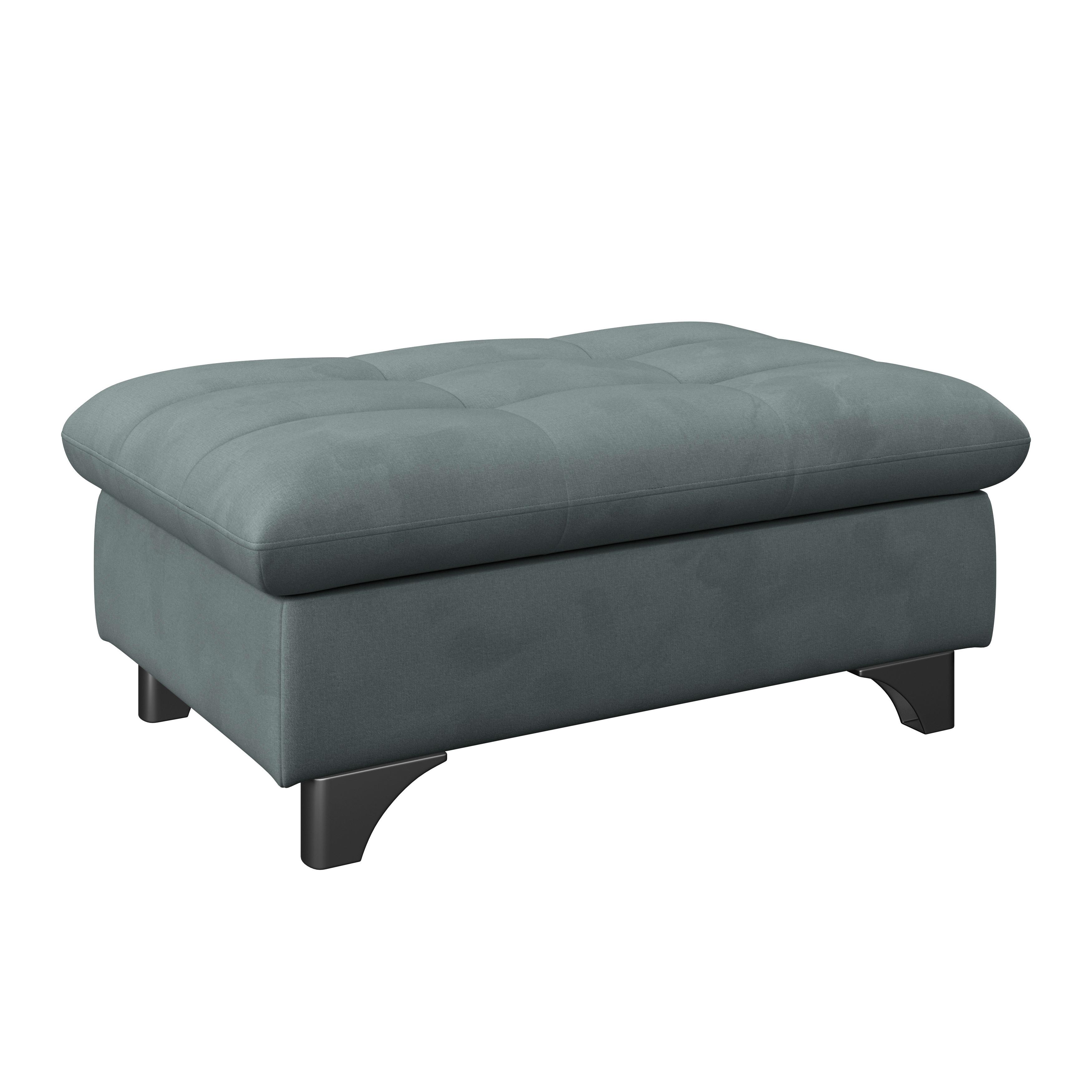 Hocker Gemini Grau, B: 108cm