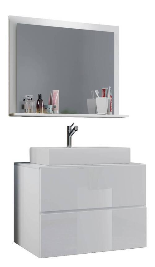 Badmöbel-set 3-tlg. Lendas 80 Cm Weiß