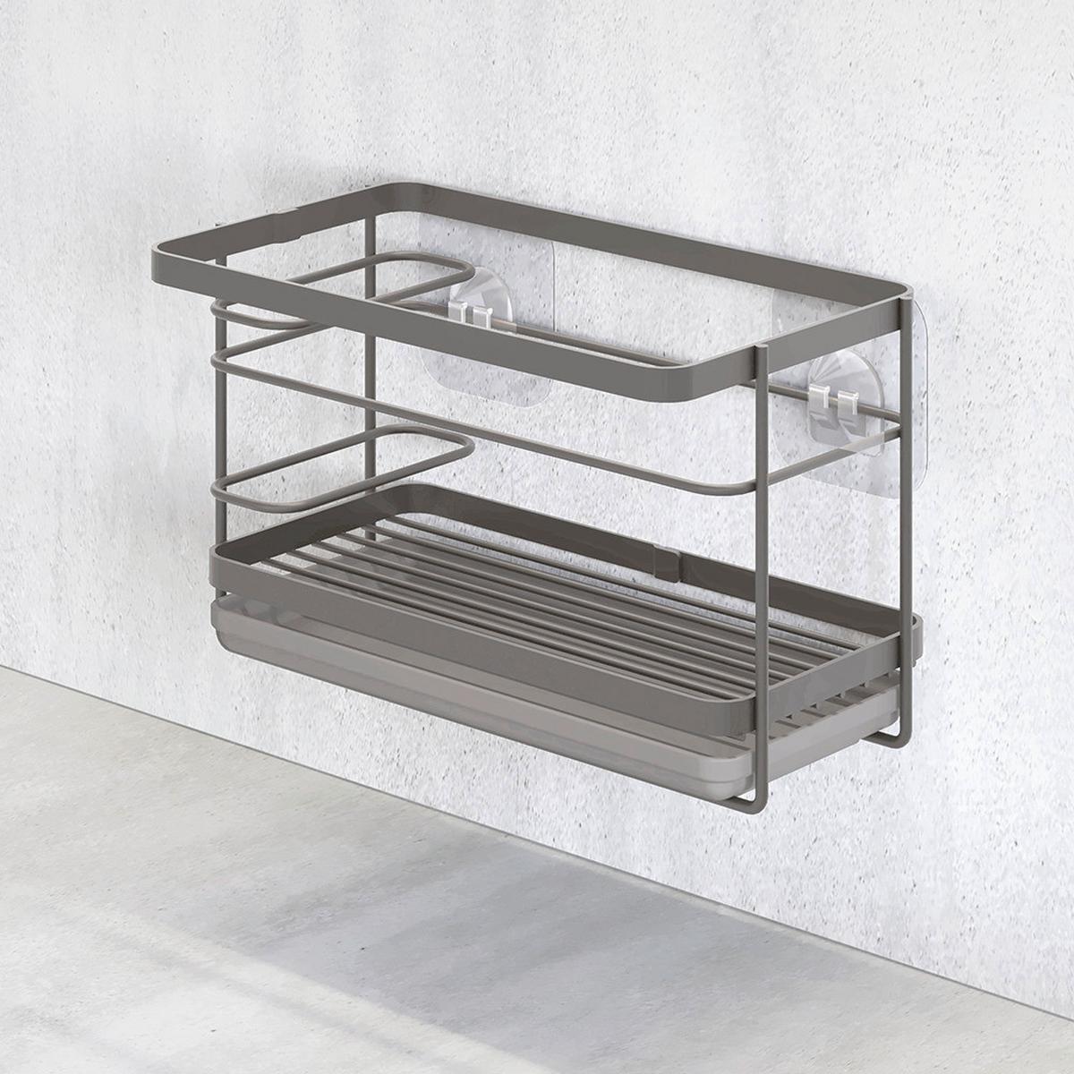 Spülorganizer Tokyo Lava - Schwarz, Basics, Metall (22/13/14cm)