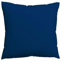 Kissenbezug Knitted 40x40 cm Jersey Dunkelblau - Dunkelblau, Basics, Textil (40/40cm) - Schlafgut