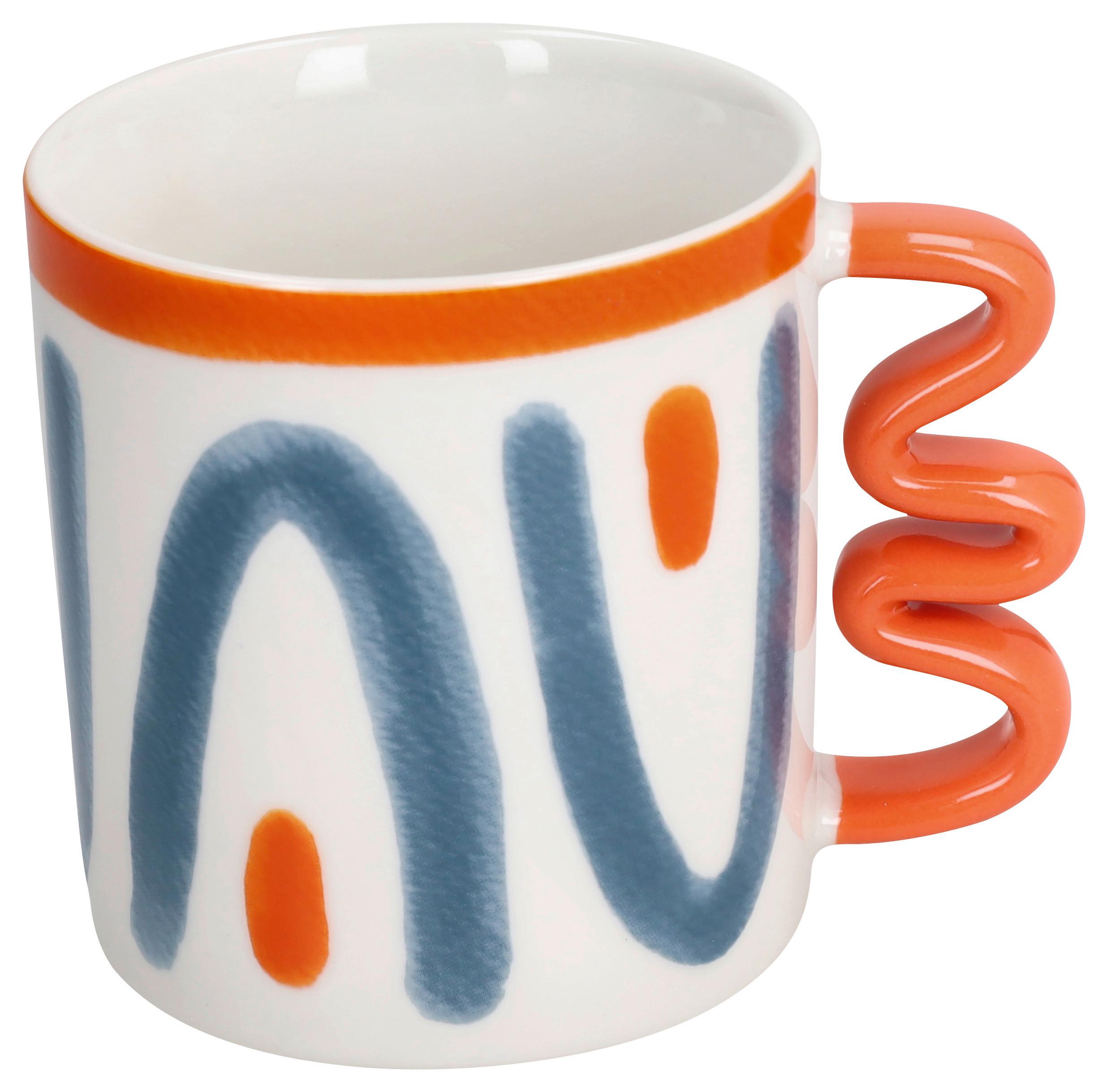 Kaffeebecher Miguel - Multicolor, Design, Keramik (8/9cm) - Luca Bessoni