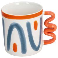 Kaffeebecher Miguel - Multicolor, Design, Keramik (8/9cm) - Luca Bessoni