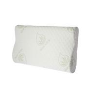 Memory Aloe Vera Contour Párna Dreamilo 50/30 - fehér, műanyag/textil (50/30/10/7cm)