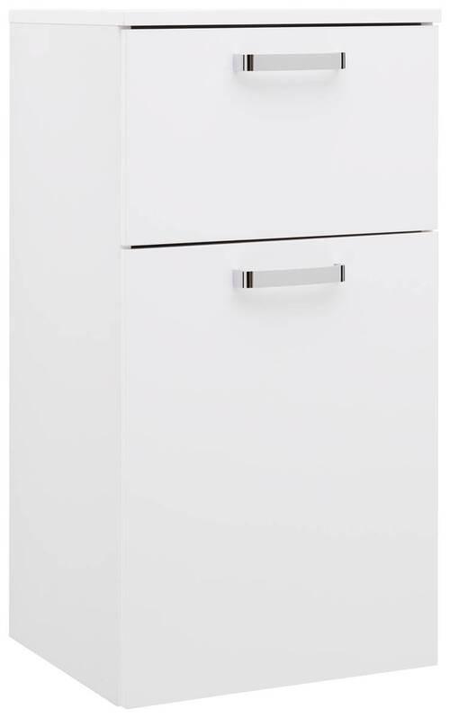 Alsószekrény Fresh - fehér, Konventionell, faalapú anyag (40/79/38,5cm) - Ondega