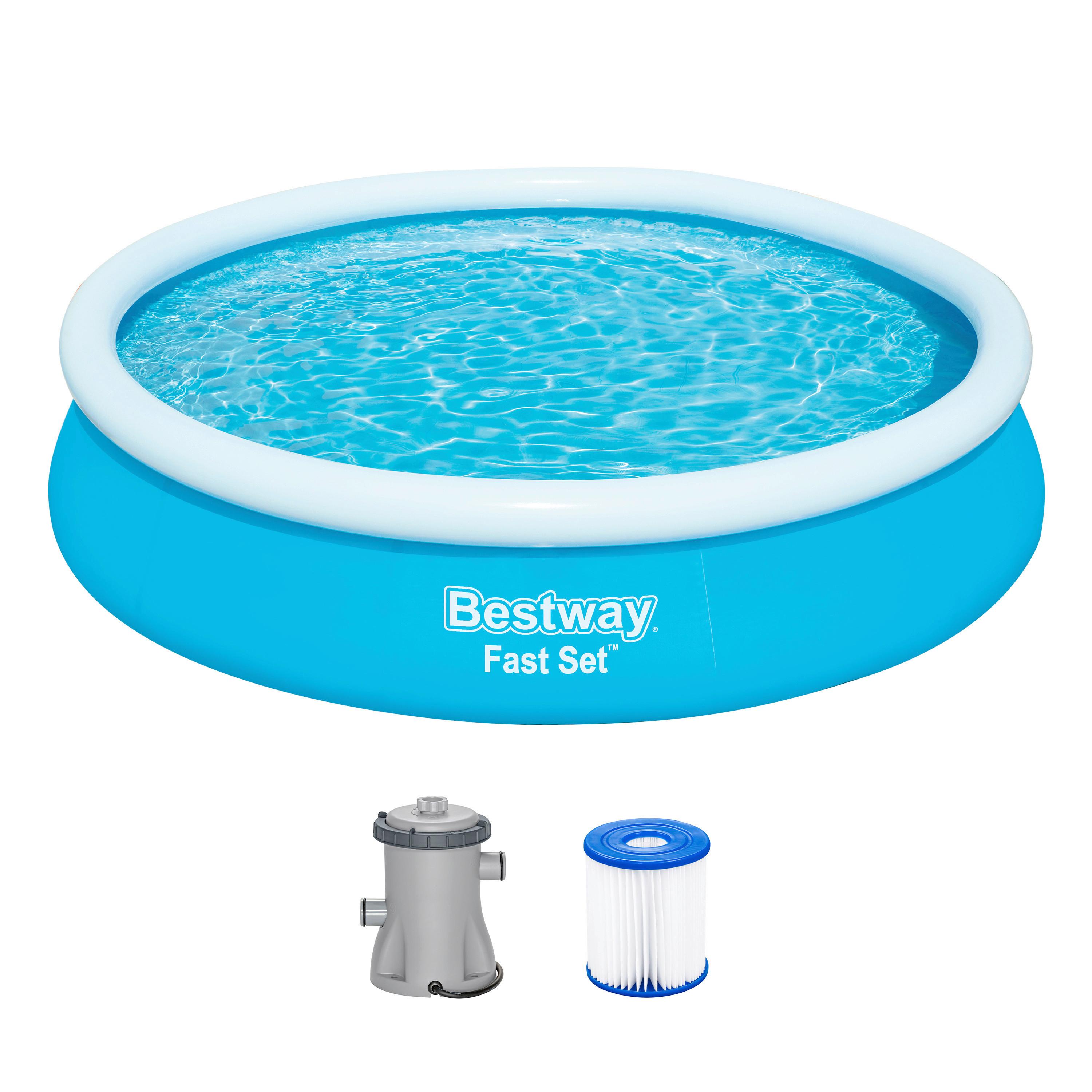Pool-Set mit Pumpe Wasserkapazität ca. 5377 L