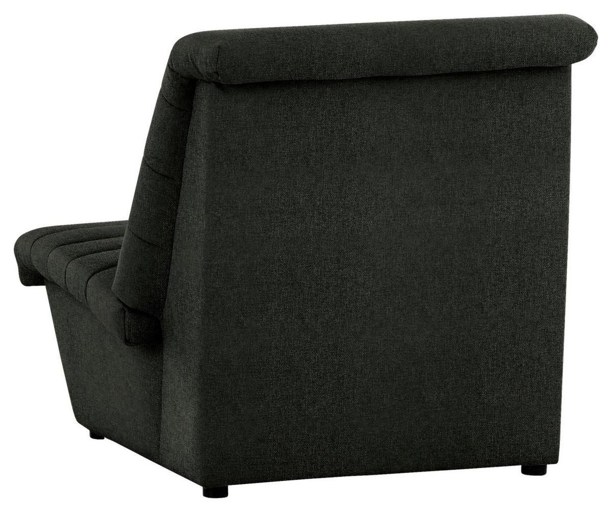 Sessel Looks Viii - Dunkelgrün/Schwarz, Design, Textil (92/92/103cm) - LOOKS by W.Joop
