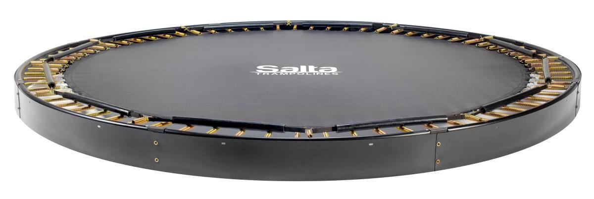 Bodentrampolin Ø 366cm Salta Royal Baseground - Schwarz, Trend, Metall (366cm) - Salta