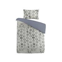 BETTWÄSCHE AVENTURA 125-AT GRAU 140X200 - Grau, Basics, Textil (140/200cm) - Kayoom