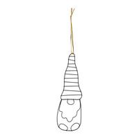 závesná dekorácia LOLA - čierna/zlatá, Konventionell, kov/textil (5/16cm) - Modern Living