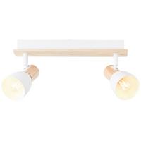Strahler 99711/75 Daintree - Schwarz/Naturfarben, Basics, Holz/Metall (30/7cm) - Brilliant
