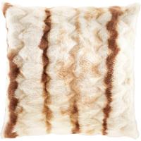 Fellkissen Aksel - Beige/Braun, ROMANTIK / LANDHAUS, Textil (45/45cm) - James Wood