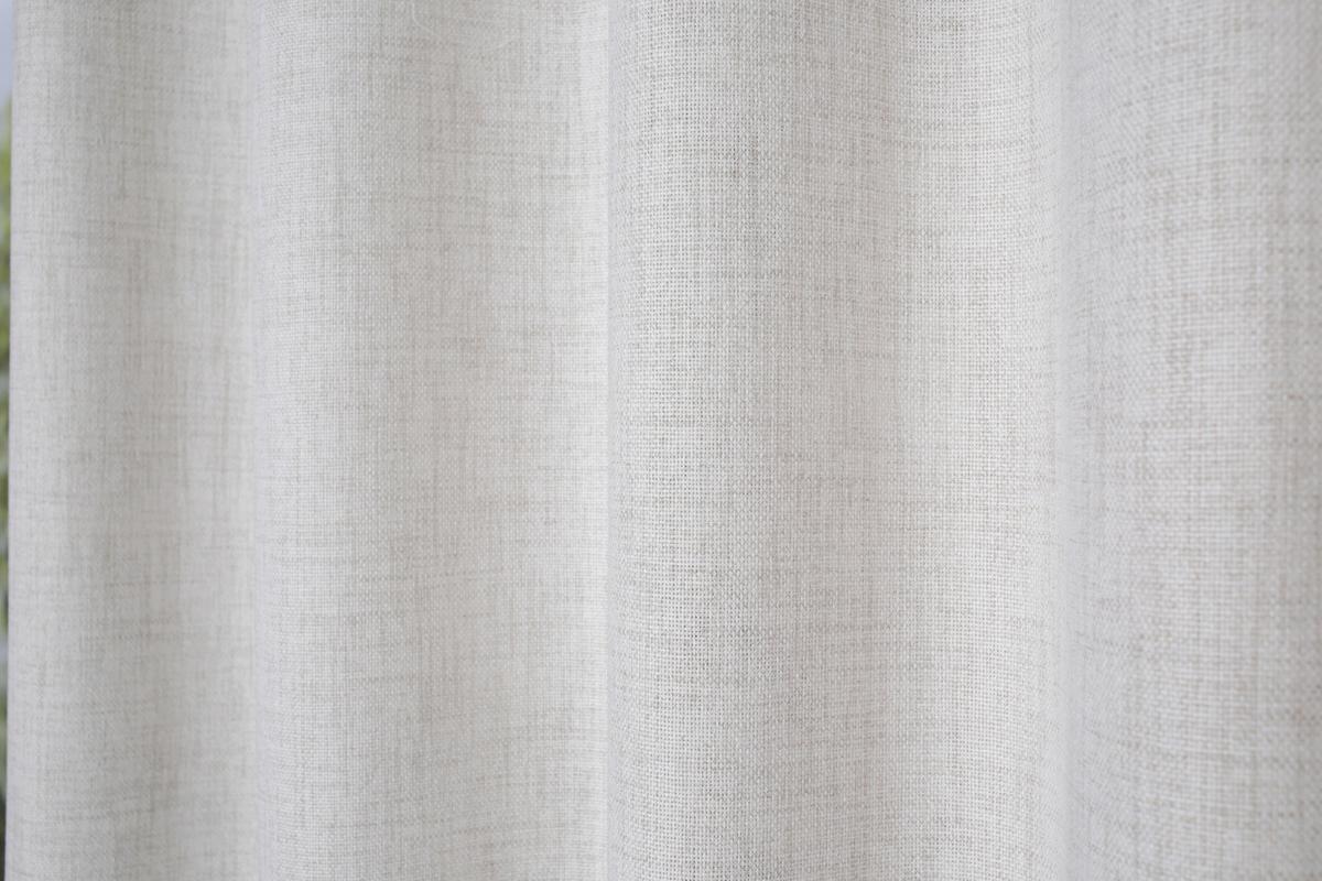 Ösenvorhang Linora Natur - Naturfarben, Basics, Textil (140/245cm) - Schmidt W. Gmbh