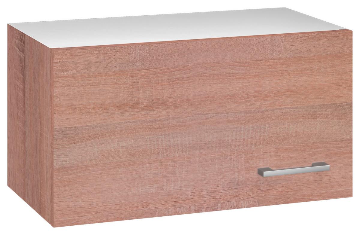 KUCHYŇSKÁ HORNÍ SKŘÍŇKA SAMOA  KH 60 - bílá/Sonoma dub, Konvenční, kompozitní dřevo/plast (60/32/32cm)