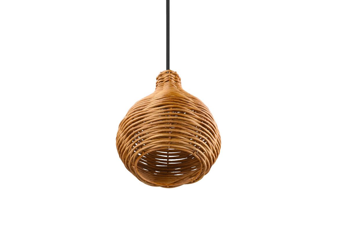Pendelleuchte R31291036 Sprout - Braun, Basics, Holz (17/150cm)