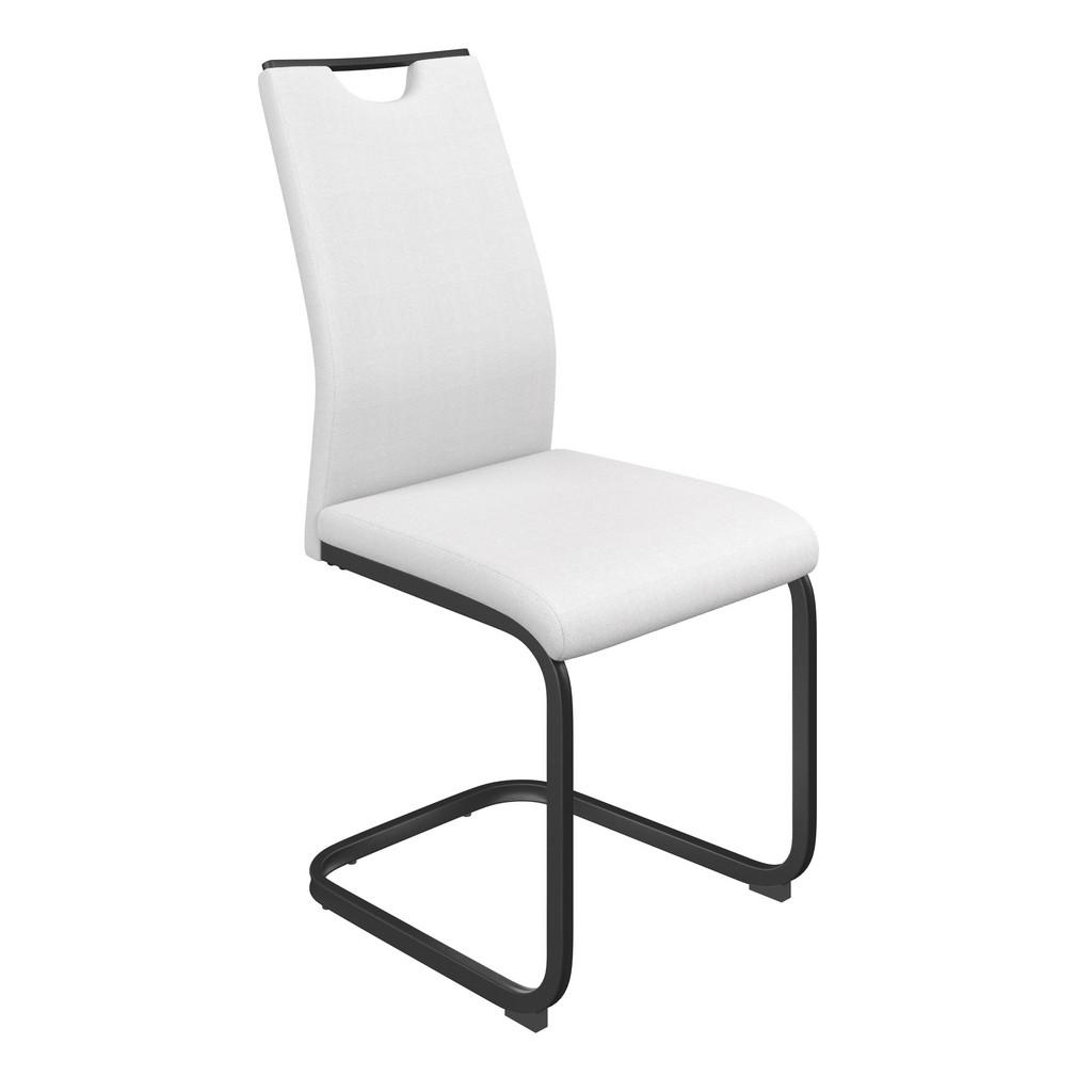 Schwingstuhl Maya Webstoff beige, B: 58cm
