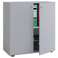 Aktenschrank Lona Grau Dekor B: 70 Cm - Grau, Basics, Holzwerkstoff (70/74/39cm) - MID.YOU
