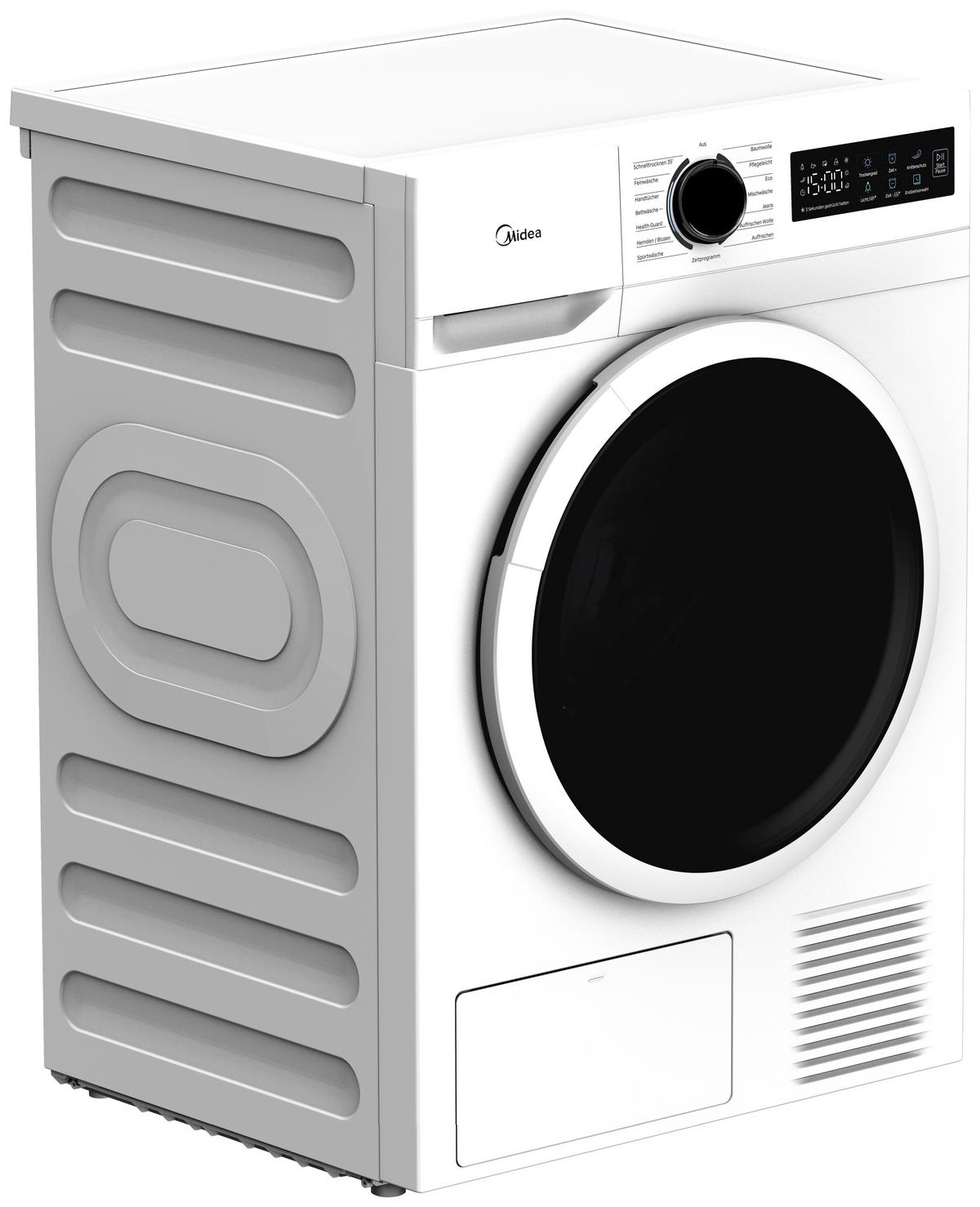 Wärmepumpentrockner Md110h80b-D - Weiß, Basics, Kunststoff/Metall (59,5/85/60cm) - Midea