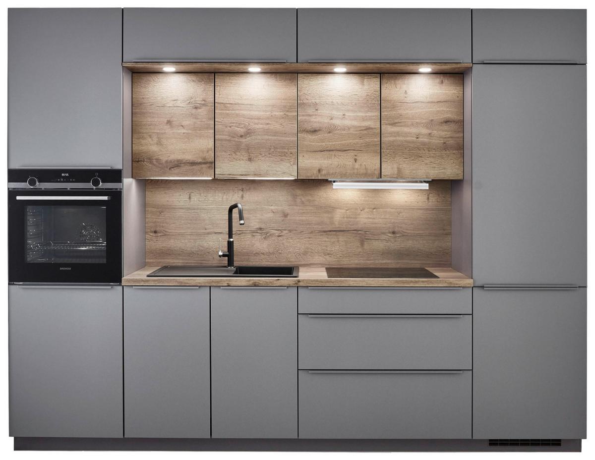 Küchenblock Toronto/singapur - Basics, Holzwerkstoff (300cm) - Vertico