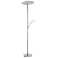 Led-deckenfluter 673-55 Artur - Silberfarben, Basics, Metall (68/45,5/200,3cm) - Paul Neuhaus