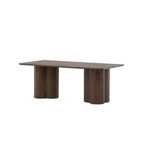 Olivia Olivia Mokka L: 120cm - Mokka, MODERN, Holz (120/60/45cm) - Livetastic