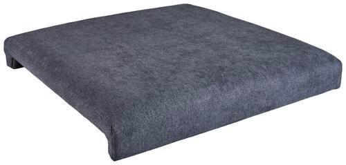 Sitzkissen Las Vegas Webstoff Blau/Grau 45x41,5 cm - Blau/Grau, MODERN, Holz (45/6/41,5cm)