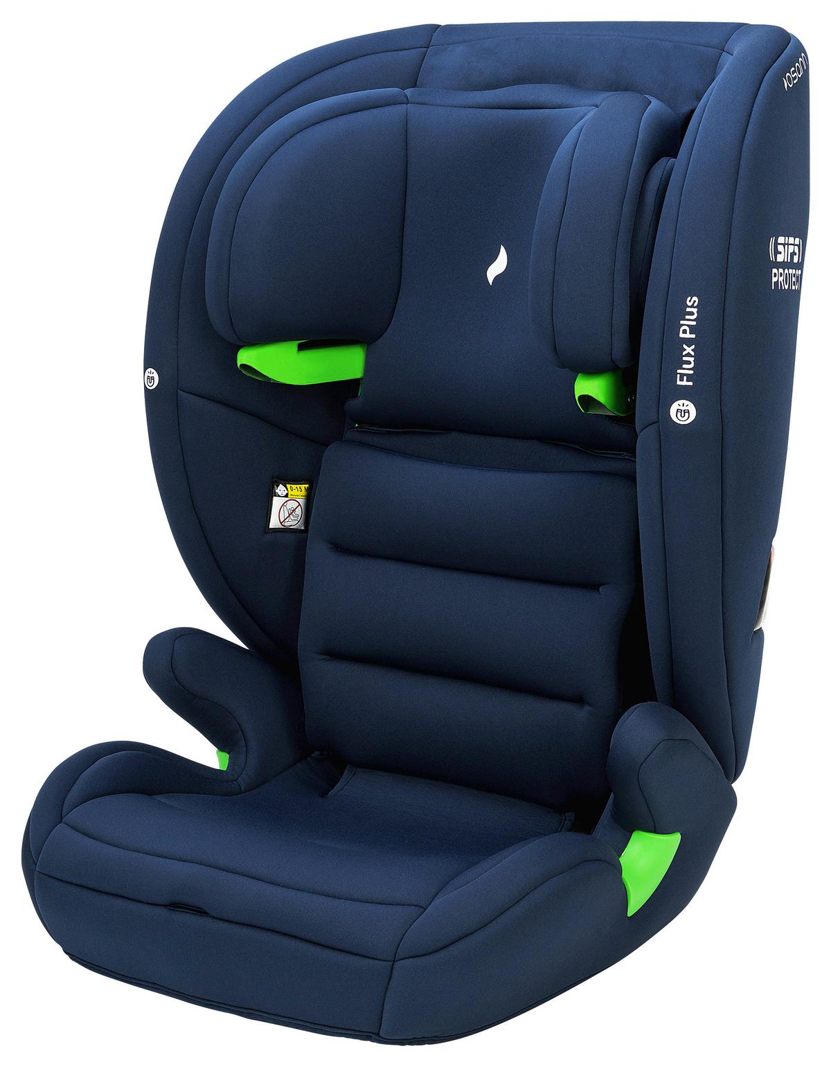 Kinderautositz Flux Plus I-Size - Blau/Dunkelblau, Basics, Kunststoff/Textil (44/62/48cm) - Osann