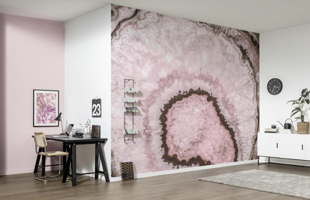 Fototapete Geode - Multicolor, Trend, Papier (300/280cm) - Komar