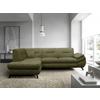 Ecksofa Imo Grün 201x274 cm - Schwarz/Grün, Design, Textil (201/274cm) - MID.YOU