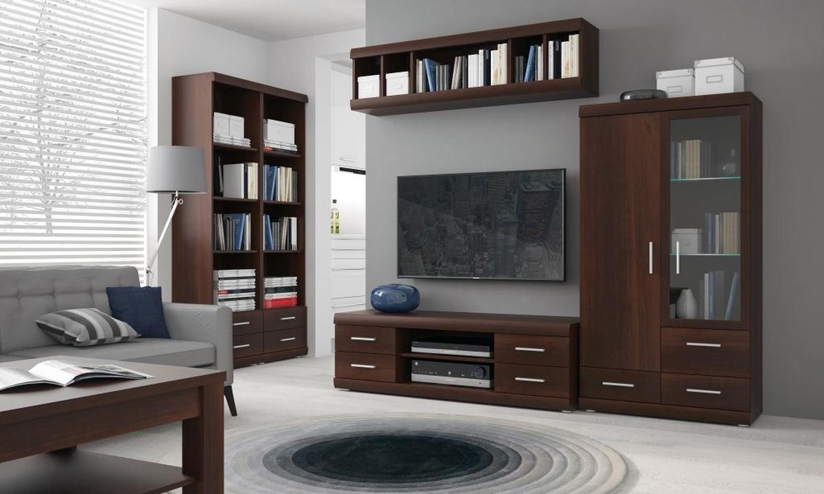 TV-Element Imperial Walnussfarben B:140cm - Walnussfarben, KONVENTIONELL, Holzwerkstoff (140/44/45cm)