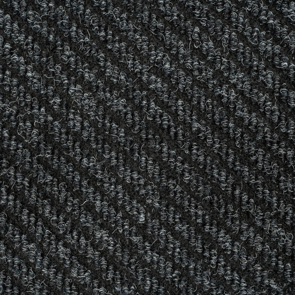 Teppichfliese Anthrazit Centaur 50x50 cm Florhöhe 4 mm - Anthrazit, Basics, Textil (50/50cm)