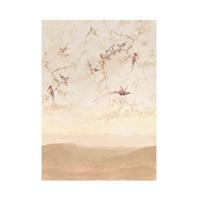 FOTOTAPETE 107348 - Taupe/Pink, Basics, Papier/Kunststoff (200/280cm)