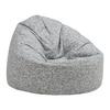 Sedací vak VERRETO, sivá, max. 90 kg - sivá, Modern, textil (105/80/105cm) - Mömax
