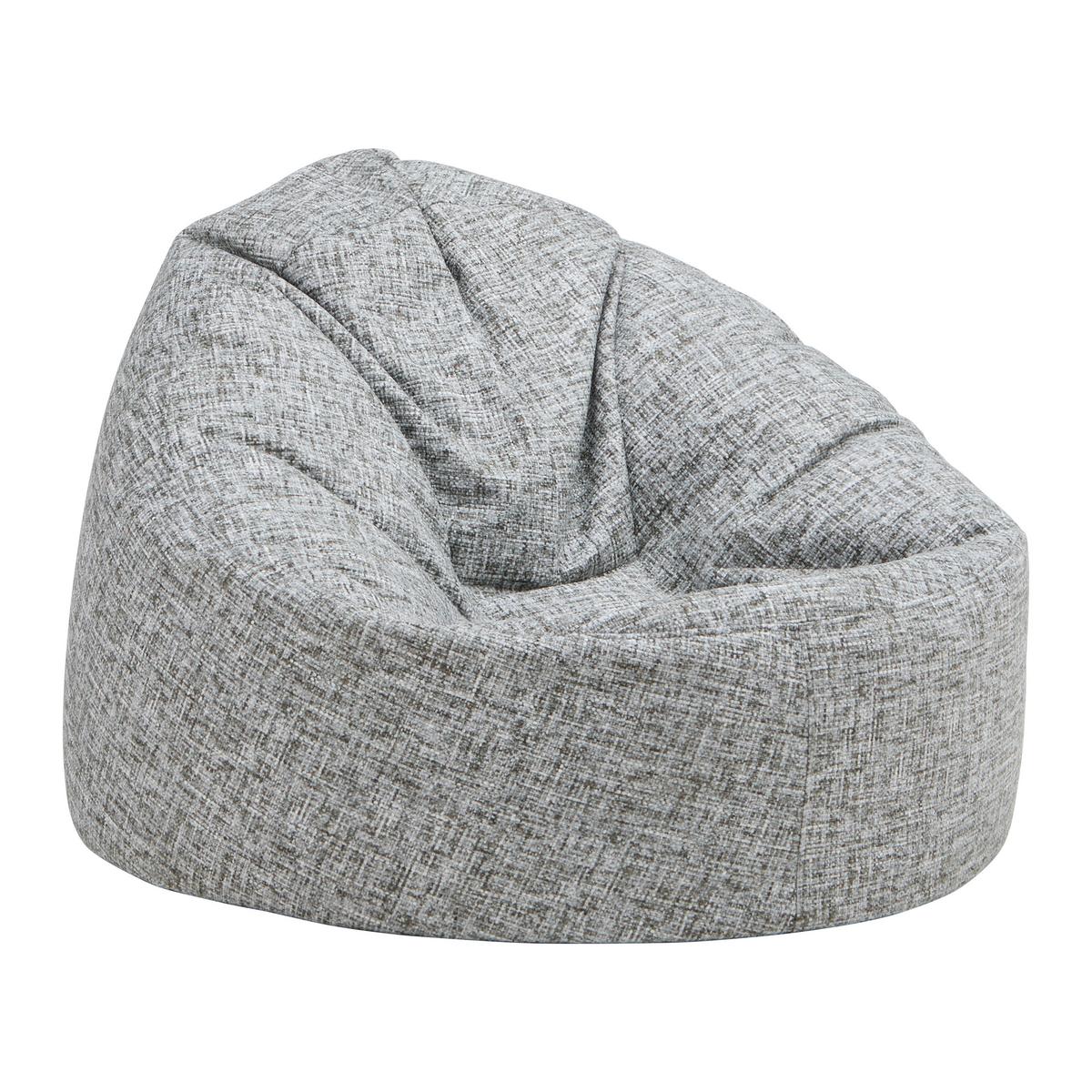 Sedací vak VERRETO, šedá, max. 90 kg - šedá, Moderní, textil (105/80/105cm) - Mömax