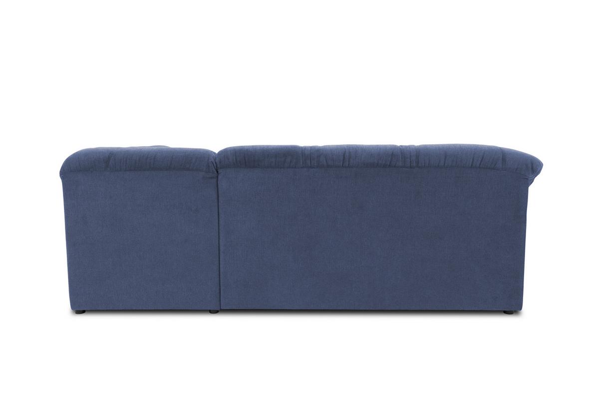 Ecksofa Sarafina Dunkelblau S: 240x190 Cm - Schwarz/Dunkelblau, KONVENTIONELL, Textil (240/190cm) - MID.YOU