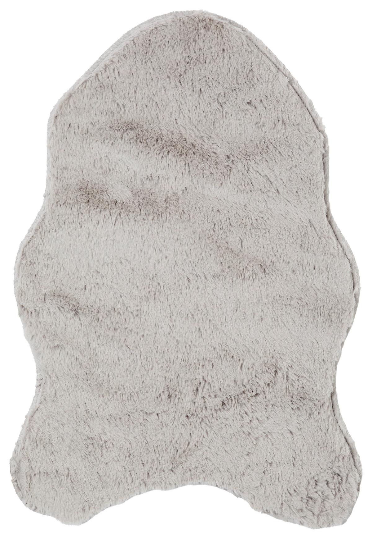 UMĚLÁ KOŽEŠINA Moia, 40/57cm - šedá/růžová, Lifestyle, textil (40/57cm) - Mömax