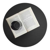 Príručný stolík NEAPEL čierna - čierna, Modern, kov/kompozitné drevo (40/40cm) - Mömax