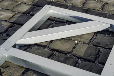 Fundament-Bodenrahmen für Gerätehäuser