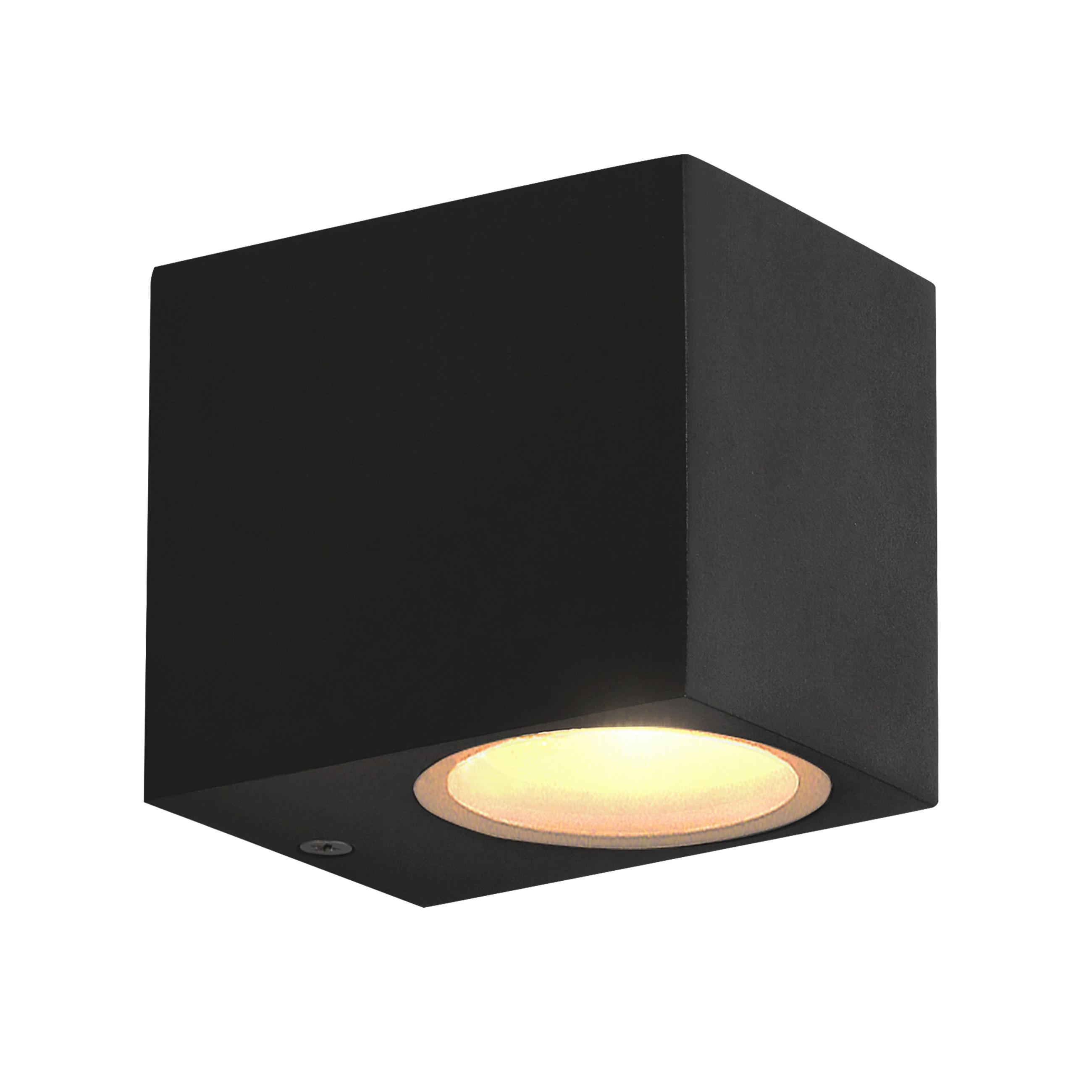 Außenwandleuchte 21-32300 Nerium - Schwarz, Design, Metall (6.5/9/8cm)
