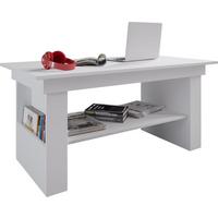 Couchtisch Kobila ,weiß - Weiß, Basics, Holzwerkstoff (65/115/52,5cm) - MID.YOU