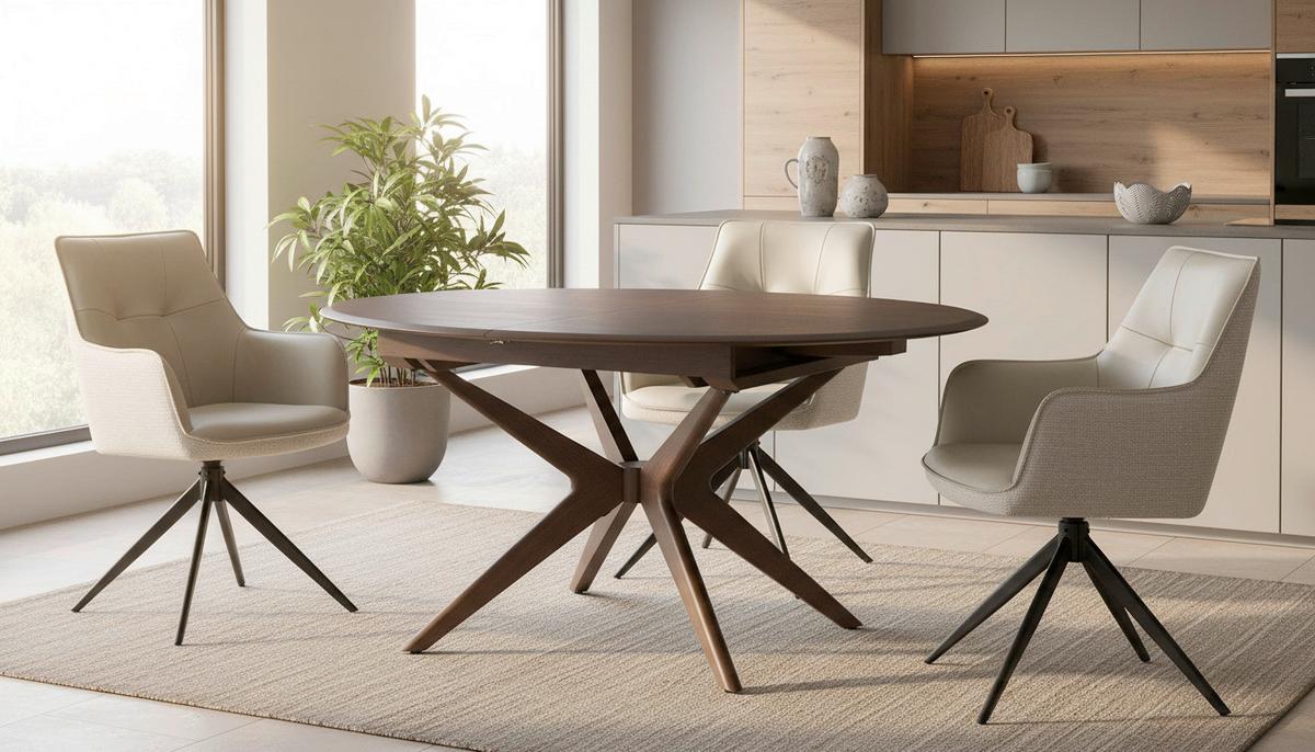 Esstisch Valetta Walnussfarben L: 180 cm - Walnussfarben, MODERN, Holz/Holzwerkstoff (180/130/75cm) - MID.YOU