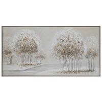 Obraz na plátně 122/62cm - přírodní barvy/béžová, Moderní, dřevo/textil (122/62/4,5cm) - Mömax